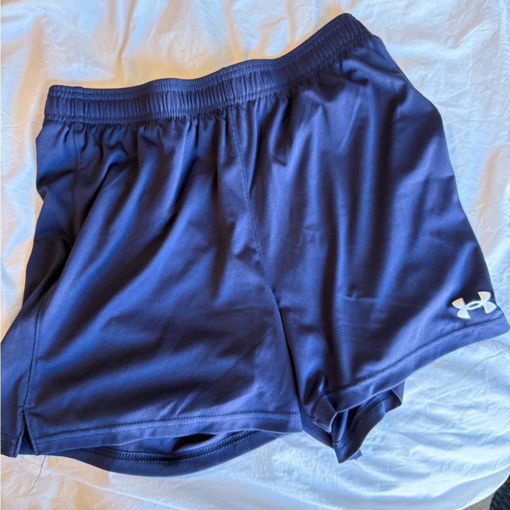 Navy Gym Short